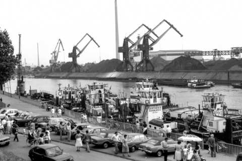 Die Kräne in den 80 er